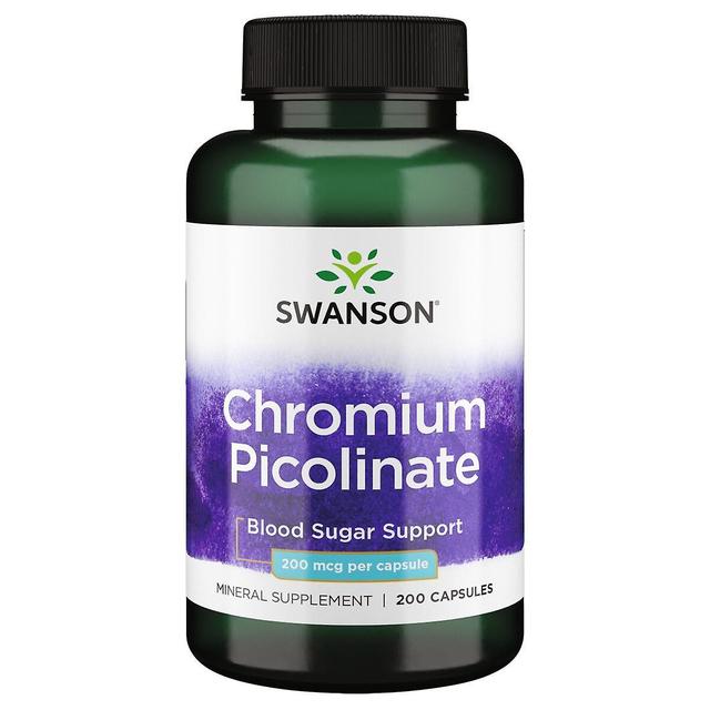 Swanson Chromium Picolinate 200mcg 200 Capsules on Productcaster.