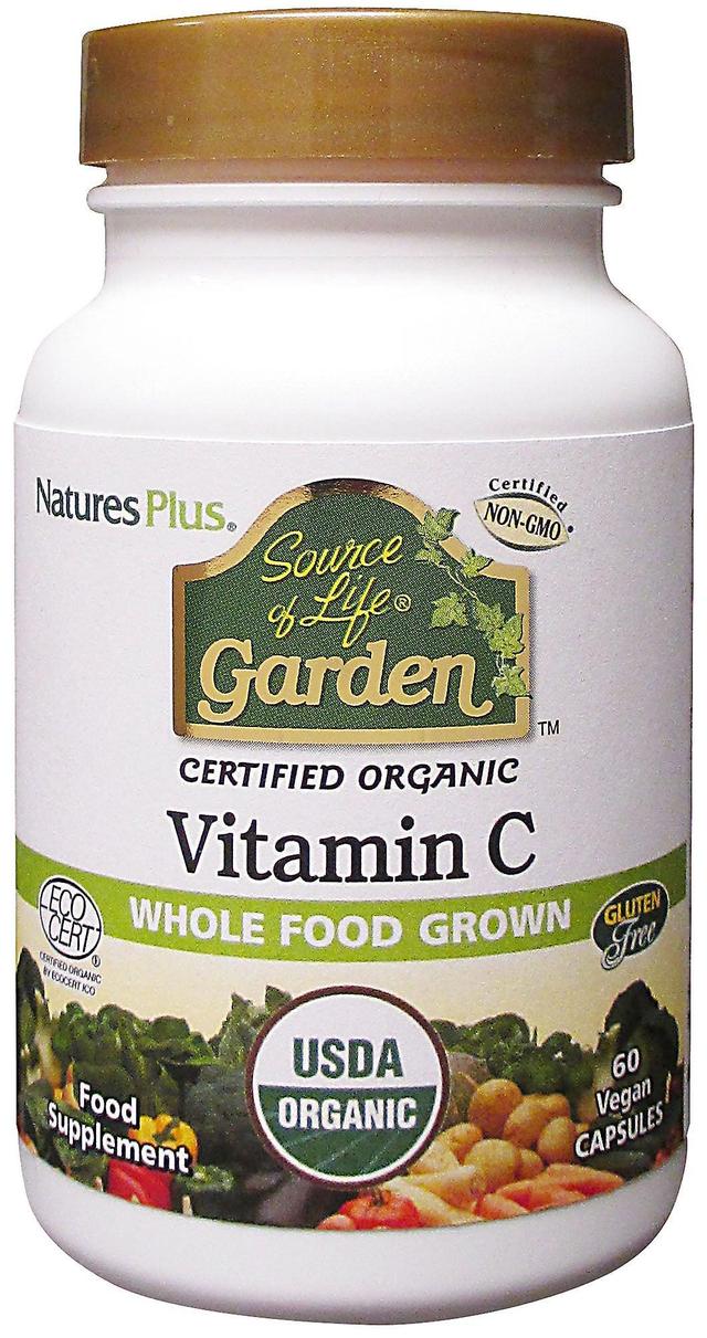 Nature's plus source of life garden certified organic vitamin c 60's on Productcaster.