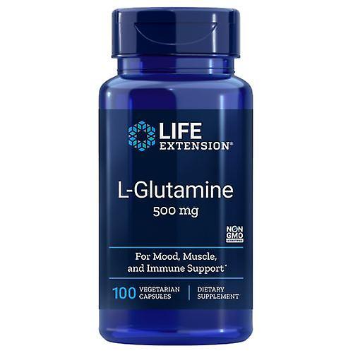 Life Extension L-Glutamine,500 mg ,100 caps (Pack of 3) on Productcaster.