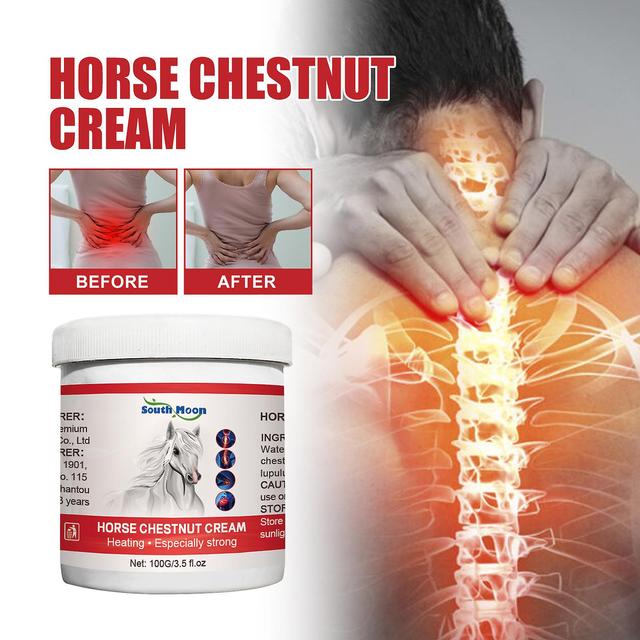 South Moon Horse Chestnut Soreness Relief Cream Cervical Pain Joint Relief Lumbar Disc Herniation Knee Joint Cream 100g on Productcaster.