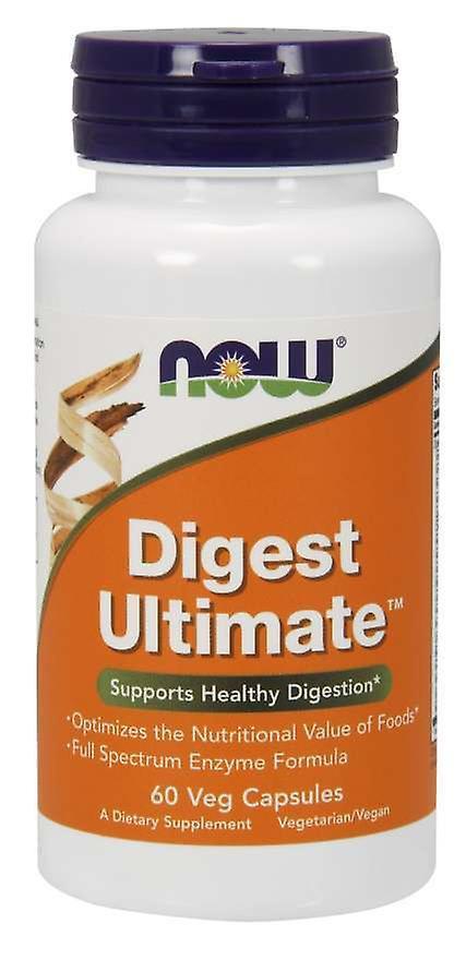 NOW Foods Nå Foods Digest Ultimate 60 Veg Kapsler 60 Units on Productcaster.