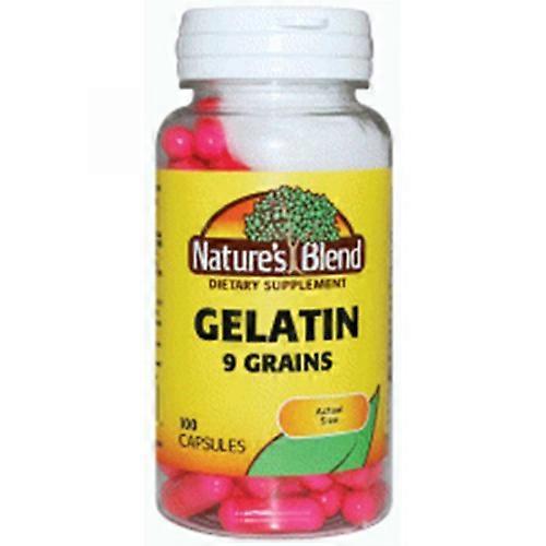 Nature's Blend Gelatin, 100 Caps (Pack of 1) on Productcaster.