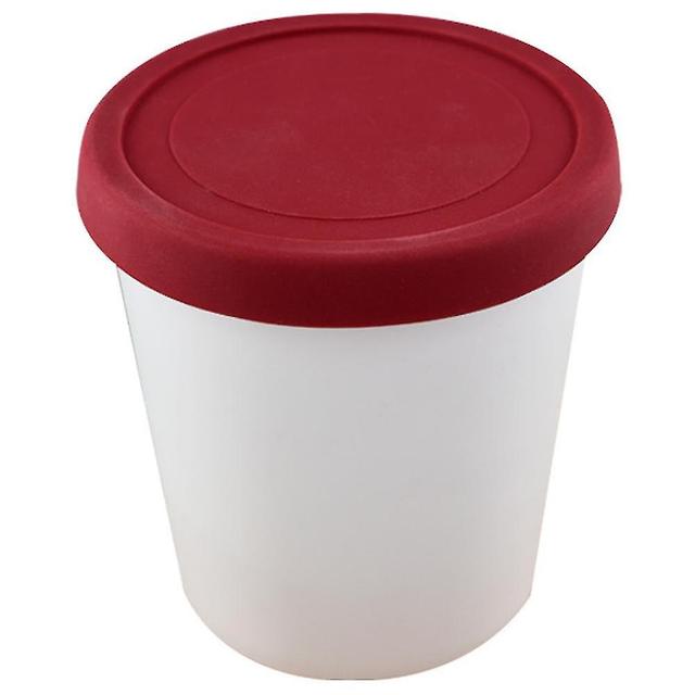 Bxhd Ice Cream Containers For Homemade Ice Cream- Reusable Ice Cream Storag Red Large on Productcaster.