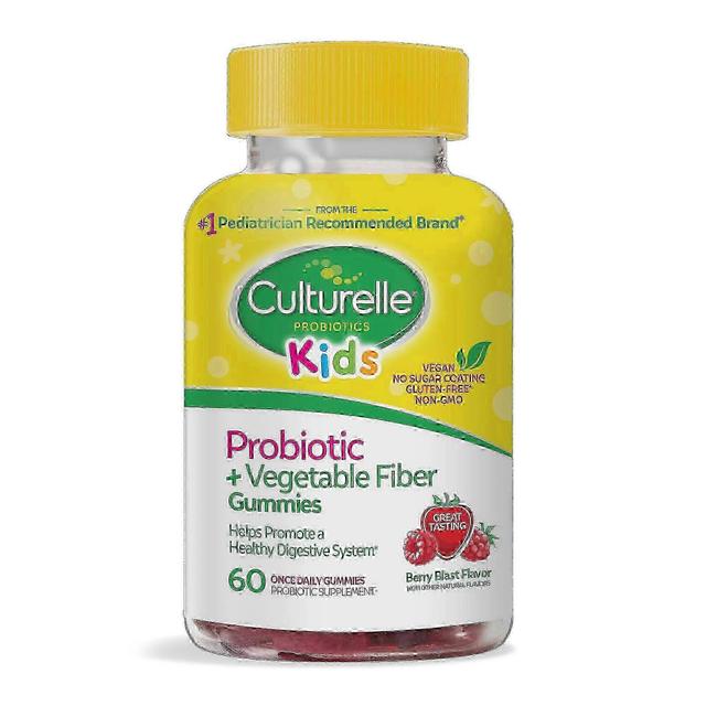 Culturelle deti probiotické + vláknina gummies, 60 ea on Productcaster.