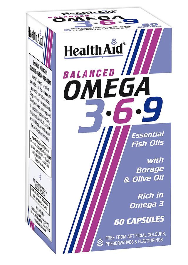 Health Aid Zdravotná pomoc vyvážená omega 3.6.9 60. roky on Productcaster.