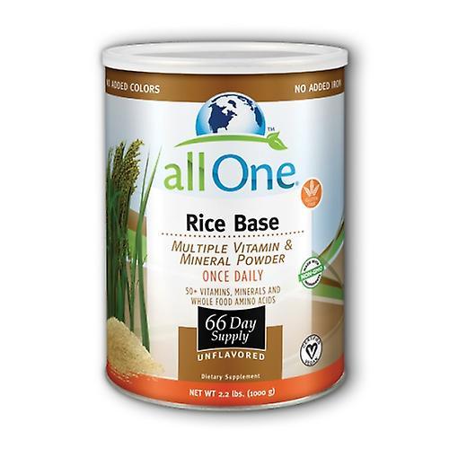 All One Multiple Vitamin and Mineral Powder, Rice Base, 1000 GRM (66 Day Supply) (Opakowanie 2) on Productcaster.