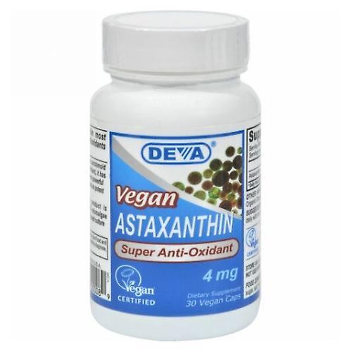 Deva Vegan Vitamins Vegan Astaxanthin Super Antioxidant, 30 vegánskych čiapky (balenie 1) on Productcaster.