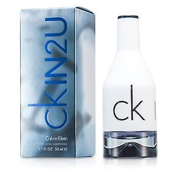 Calvin Klein In2u eau de toilette spray - 50ml / 1.7oz awo 80447 on Productcaster.