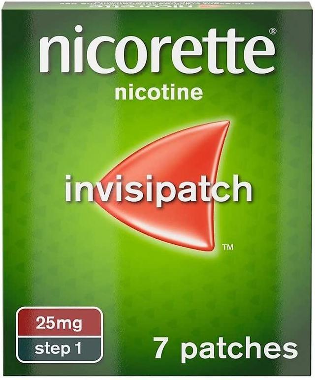 Nicorette Step 1 Invisi 25mg Plaster 7 Plastry nikotynowe - Stop Smoking Aid on Productcaster.