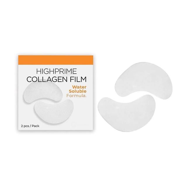 Scvvd 1Pair Korea Highprime Collagen Soluble Film Highprime Collagen Film Circles Moisturizing Remove Wrin B on Productcaster.