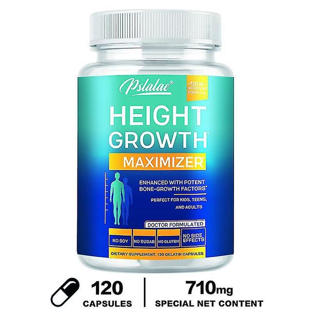 Height Growth Maximizer - Capsules naturelles d’amélioration de la hauteur pour grandir - Capsules de croissance avec calcium pour la croissance os... on Productcaster.