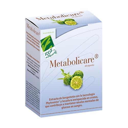 Cien por Cien Natural Metabolicare 60 capsules on Productcaster.