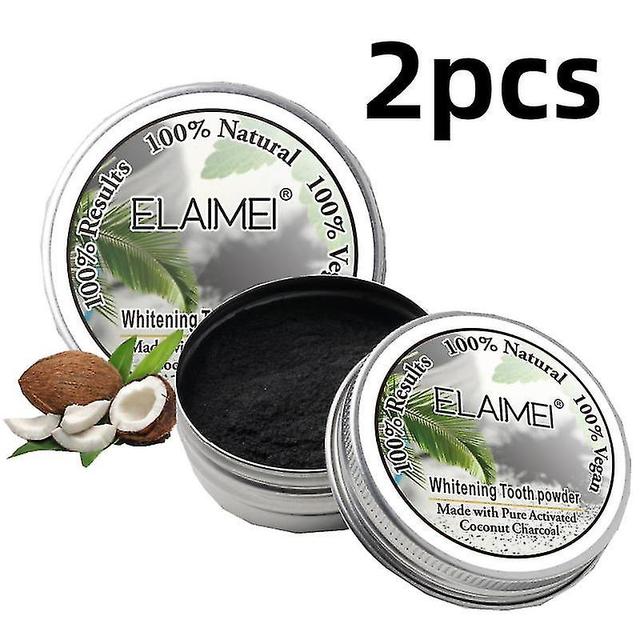 Zero Shipping Costs 2x Teeth Whitening Powder Premium Activated Bamboo Charcoal Powder Scaling Powder Smoke Coffee Tea Stain Remove Oral Hygiene on Productcaster.