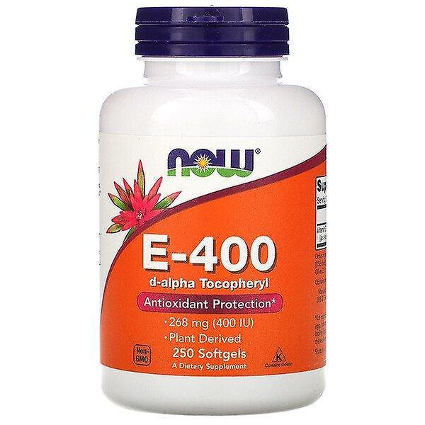 Now Foods, E-400, 268 mg , 250 Softgels on Productcaster.