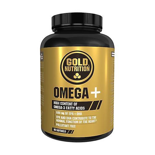 Gold Nutrition Omega + 90 softgels (1000mg) on Productcaster.