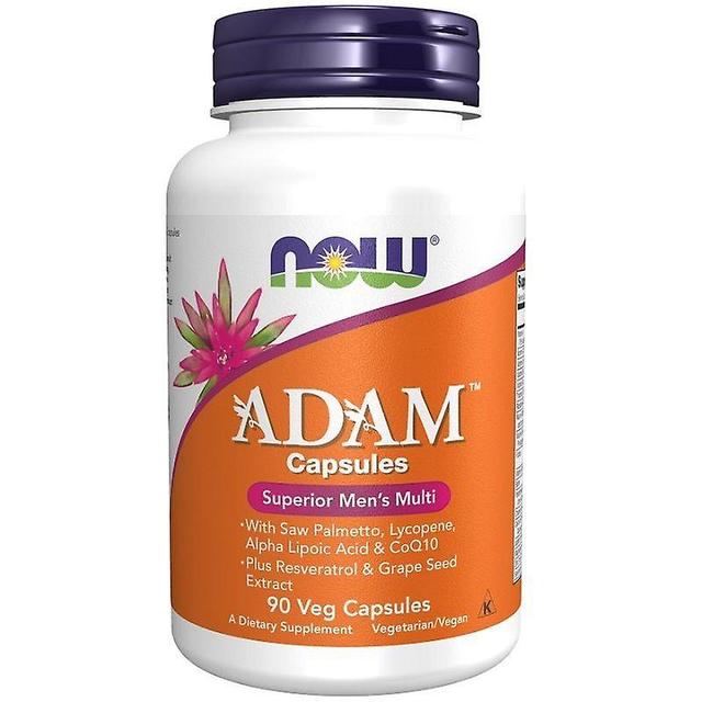 NOW Foods ADAM Multi-Vitamin for Men Capsules 90 on Productcaster.