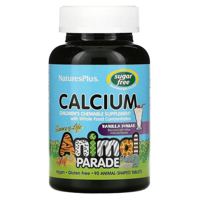 Nature's Plus NaturesPlus, Source of Life, Animal Parade, Calcium, Children's Chewable Supplement, Sugar Free, Van on Productcaster.