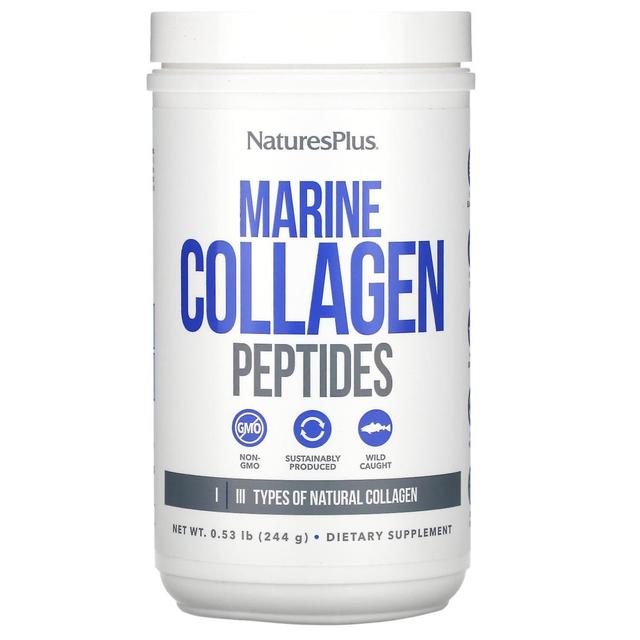 Nature's Plus NaturesPlus, Peptidi di collagene marino, 0,53 libbre (244 g) on Productcaster.