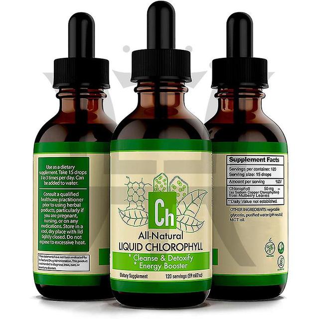 Szbght 3pcs Chlorophyll Drops Ketone Drops, Chlorophyll Drops Lutein Drops 59ml on Productcaster.