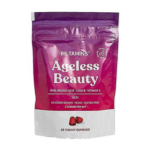 BE-TAMINS Ageless Beauty - Gummies med hyaluronsyre 60 Jelly bønner (Cherry) on Productcaster.