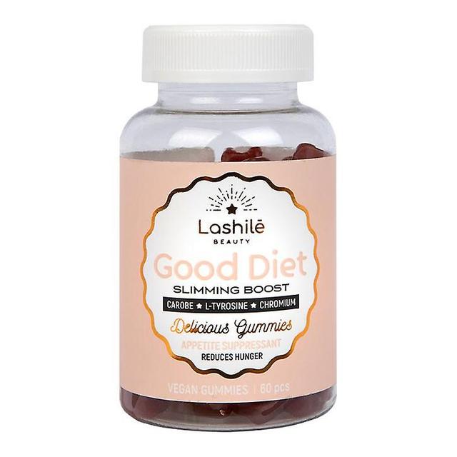 Lashile Beauty Lash Good Diet 60 Apricot Gummies on Productcaster.