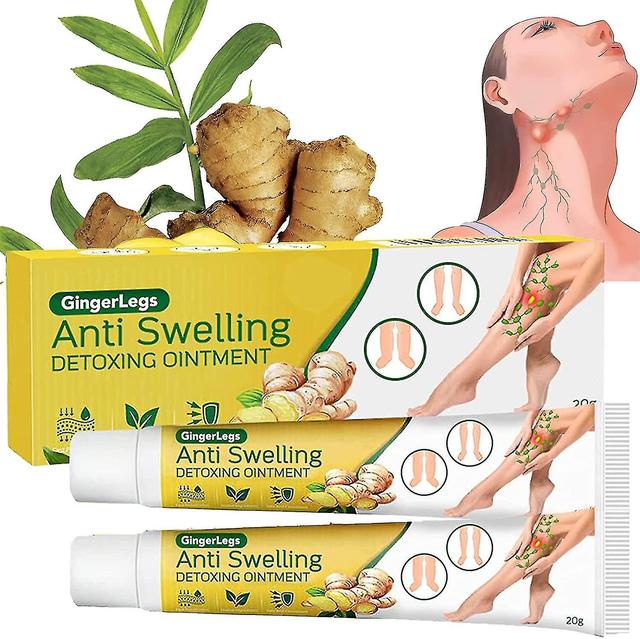 Mike 2pcs Ginger Legs Anti Swelling Detoxing Ointment on Productcaster.