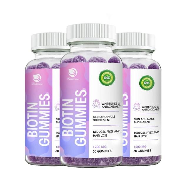 Biotin Gummies for Hair GrowthTIB TIB . 3bottles on Productcaster.