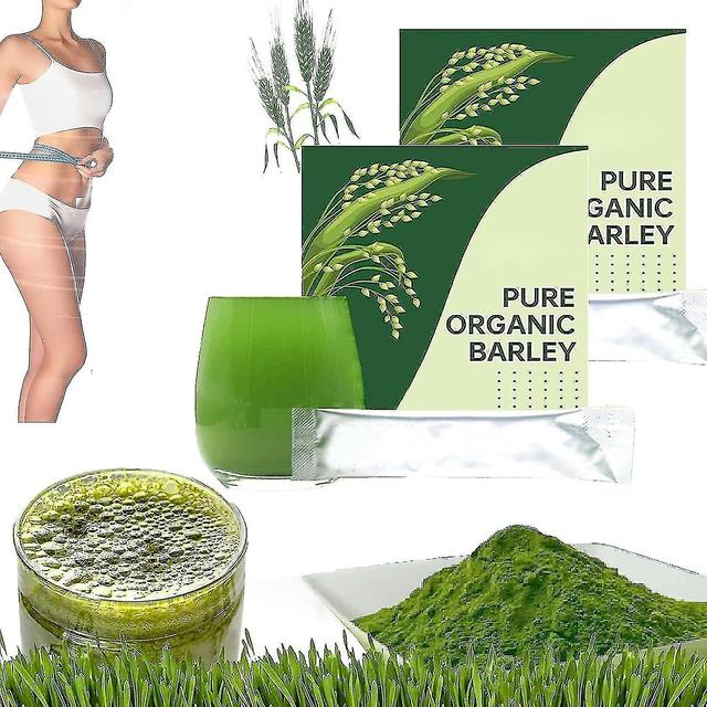 Gaoxing Barley Grass Juice Powder, Barley Grass Powder 100% Pure & Organic, Organic Barley Grass Powder For Weight Fast Results 2 box on Productcaster.