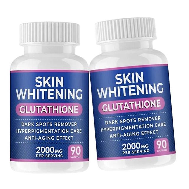 1-3frasco Glutationa 2000mg Cardo de Leite 200mg com Ácido alfa-lipoicoVitamina C Suporte de Saúde Imune Suporte de Fígado Suporte à Pele 2bottle on Productcaster.