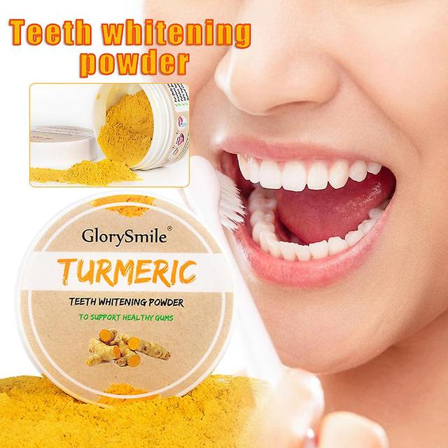 Pyltt Teeth Whitening Scaling Powder Oral Hygiene Cleaning Packing Activated Turmeric 30g on Productcaster.