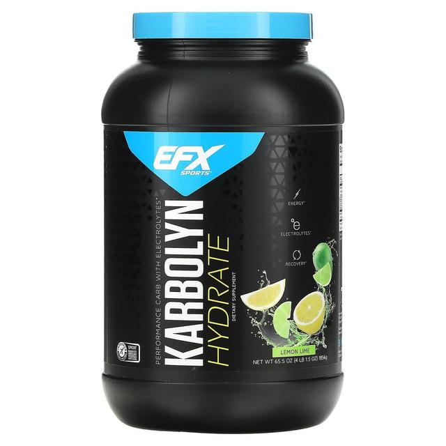 EFX Sports, Karbolyn Hydrate, Lemon Lime, 4 lb 15 oz (1856 g) on Productcaster.