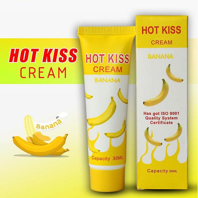 Nowy 1szt 30ml Banana Flavour Safer Lubricant Food Lubricant Body Lubricant Men Women Deodorant Cream on Productcaster.