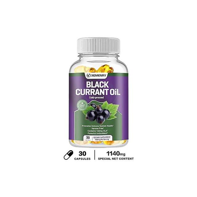 Vorallme Blackcurrant Oil - Gla - Non-gmo 30 Capsules on Productcaster.