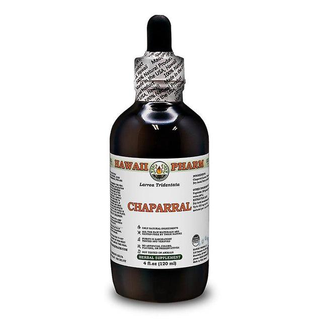 Hawaii Pharm Chaparral (larrea tridentata) para uso externo solo suplemento herbal de extracto líquido on Productcaster.