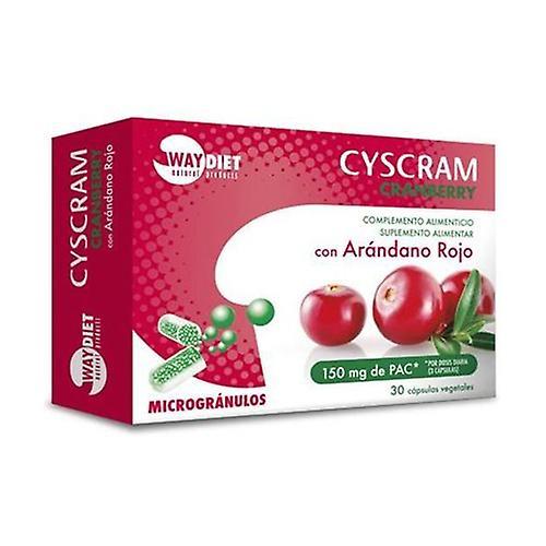 Waydiet Natural Products Cyscram 30 kapselia on Productcaster.