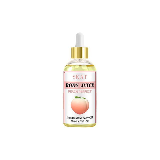 Women Body Juice Oil Serum Peach / Strawberry / Cinnamon Bread Body Juice Oil Peach Flavor on Productcaster.