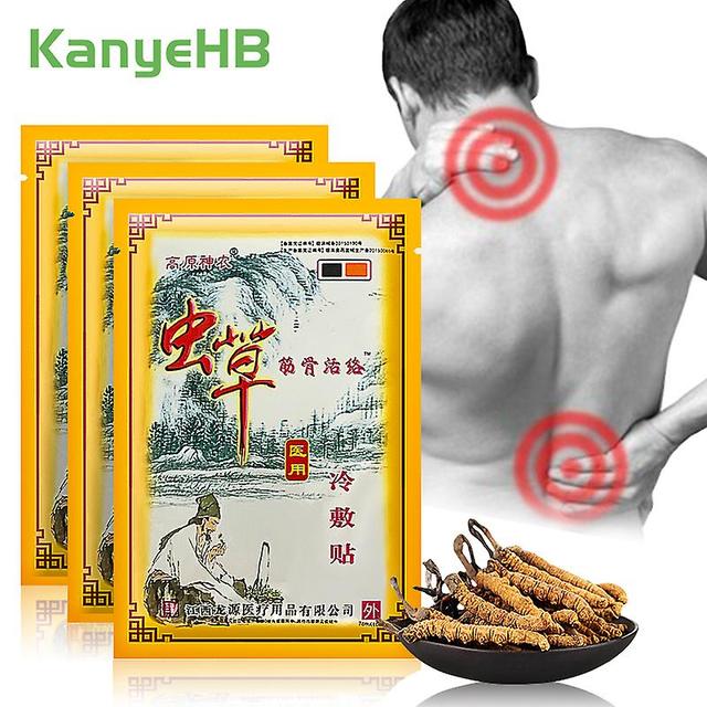 Qian 24pcs / 3bags Precious Herbal Essence Joint Plaster Relieve Pain Sticker Neuropathic Muscle Soft Tissue Cartilage Pain Patch A266 on Productcaster.