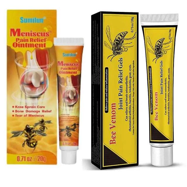 1-10pcs Beevenom New Zealand Bee Venom Professional Treatment Gel Bee Venom Cream New Zealand Bee Venom 20g Free Shipping 2PCS Mix on Productcaster.