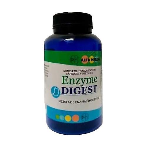 Alfa Herbal Enzyme digest digestive enzyme mix 60 vegetable capsules on Productcaster.