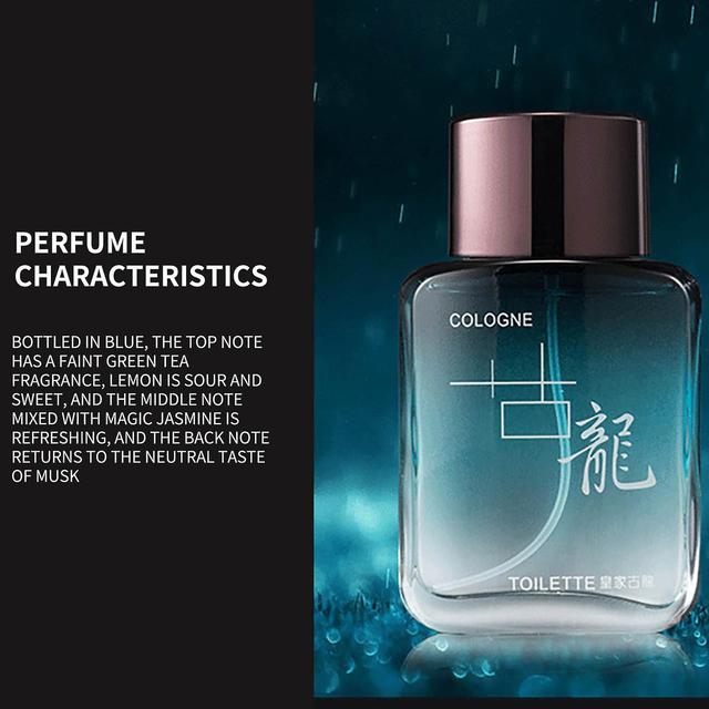 Gaoguang Parfum Eau De Cologne Homme Parfum Augmente Son Allure Pour Améliorer Le Tempérament 50ml Eau Toilette 20231120 Bleu on Productcaster.