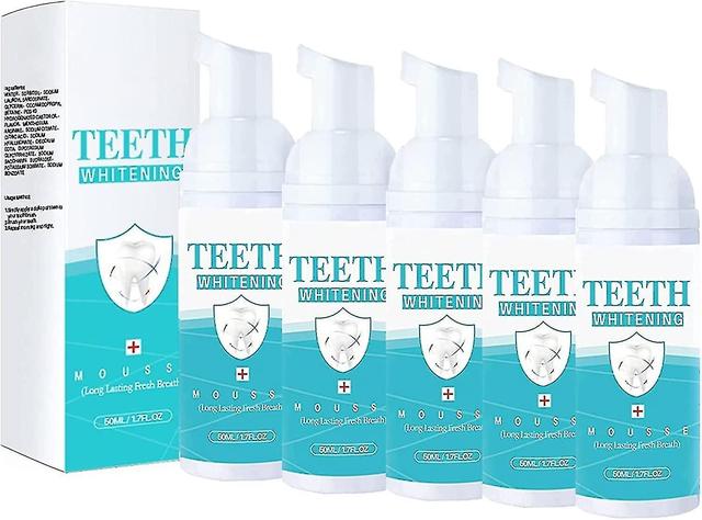 Collutorio Teethaid, Collutorio Teeth Aid, Dentifricio In Schiuma Sbiancante, Schiuma Naturale Di Dentifricio Sbiancante Per Denti Alla Menta Piperita on Productcaster.