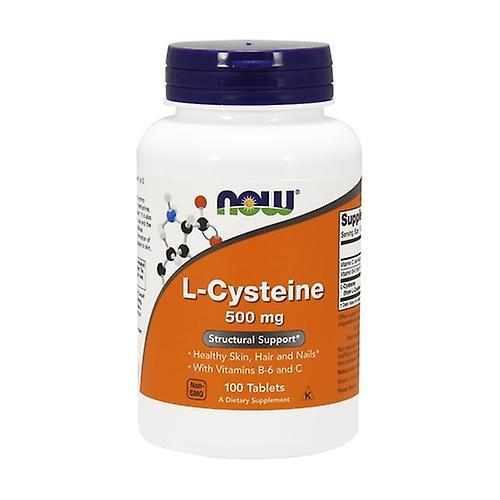 Now! L-Cysteine 500mg (with vitamin B6 and C) 100 tablets on Productcaster.