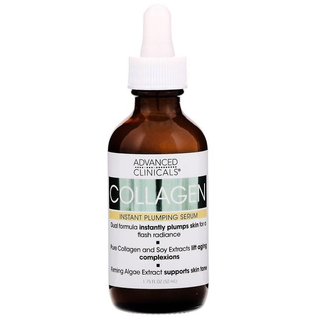 Advanced Clinicals, Collagen, Instant Plumping Serum, 1.75 fl oz (52 ml) on Productcaster.