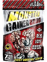 Vit.O.Best Vit.O.Beste Monster Gainer 2200 7 kg Strawberry on Productcaster.