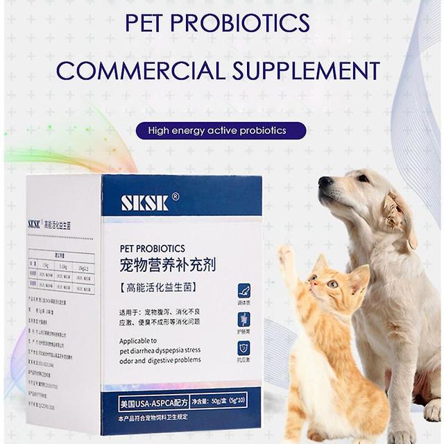 Rion Suplementos nutricionales probióticos para mascotas, perros y gatos, probióticos activados de alta energía, indigestión, olor fecal on Productcaster.