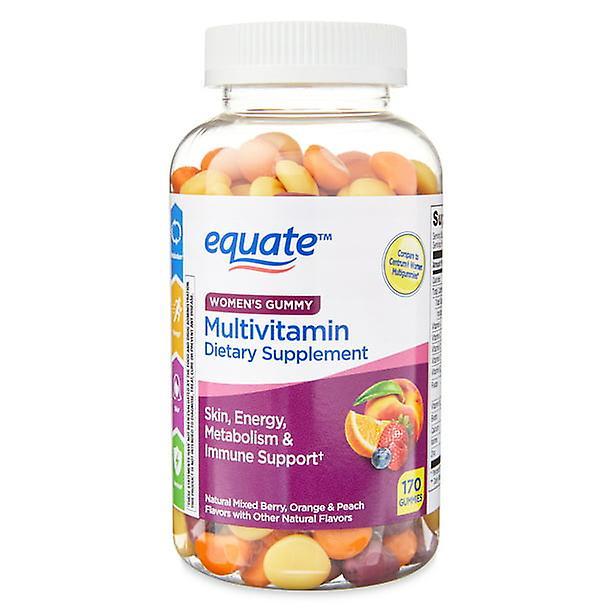 Equate Zrovnoprávnite ženský multivitamínový gumový doplnok, počet 170 on Productcaster.