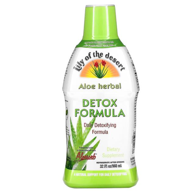 Lily of the Desert, Aloë Herbal, Detox Formula, 32 fl oz (960 ml) on Productcaster.