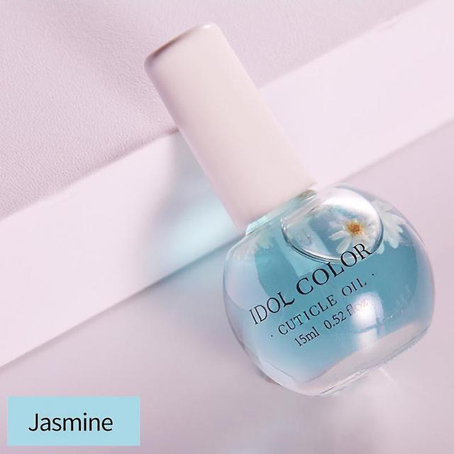 15ml Bottle Of Nail Oil Pen, Dry Flower Supply, Nutritional Repair, Agail Prevention, Edge Care Tool Jasmine on Productcaster.