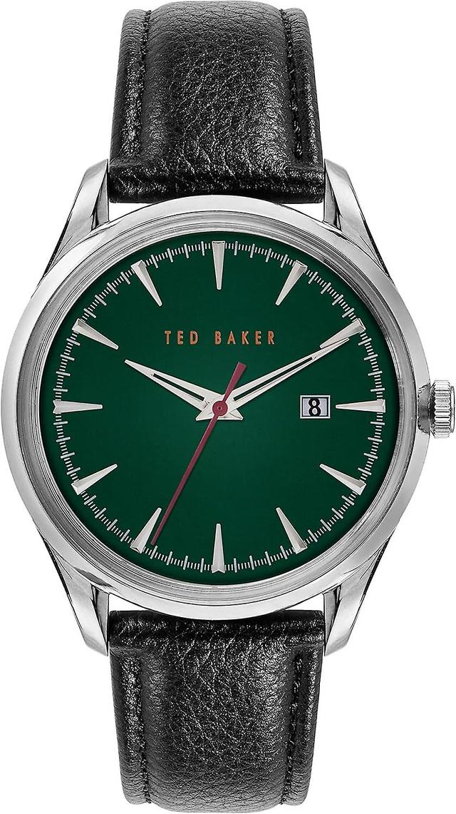 Ted Baker herenhorloge BKPDQF1189I zwart en groen on Productcaster.