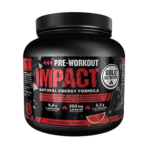 Gold Nutrition Pre-Workout Impact Vesimeloni (vesimeloni) 400 g jauhetta on Productcaster.